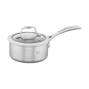 zwilling spirit 3-ply 1-qt stainless steel saucepan