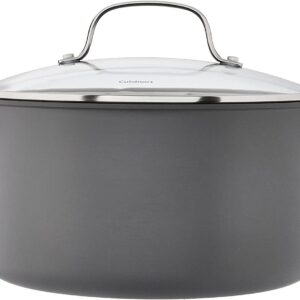 Cuisinart 644-24 Chef's Classic 6-Quart Nonstick-Hard-Anodized, Stockpot w/Cover & 619-18 Nonstick-Hard-Anodized, 2-Quart, Saucepan w/Cover