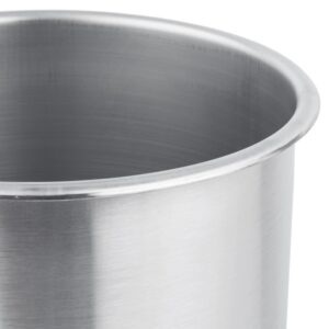 Royal Industries Bain Marie, Stainless Steel, 8.25 qt, 8 1/2" Diam x 9 3/4" H, Commercial Grade