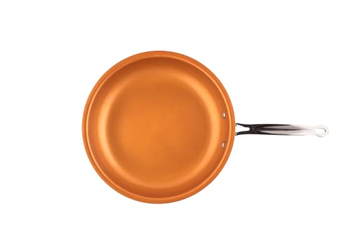 MasterPan Copper tone 12-inch Ceramic Non-stick Fry pan