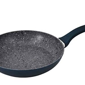 Uniware Aluminum Non-Stick Frying Pan w/Induction Bottom, 3-Layer Granite Coating, 3 Size Variants (11")