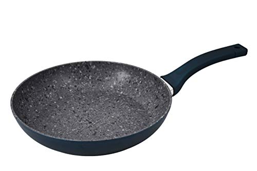 Uniware Aluminum Non-Stick Frying Pan w/Induction Bottom, 3-Layer Granite Coating, 3 Size Variants (11")