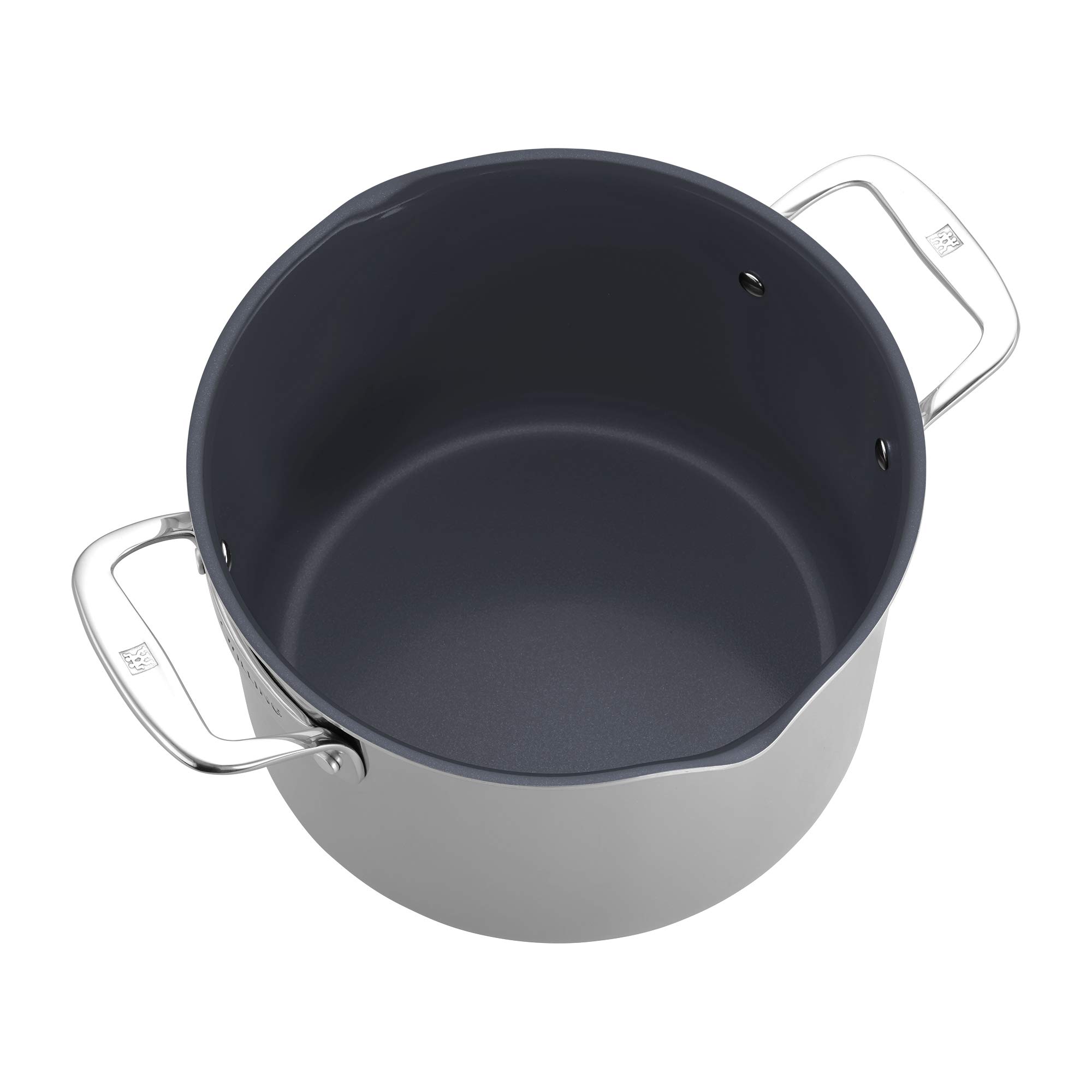 ZWILLING Clad CFX 8-qt Stainless Steel Ceramic Nonstick Stock Pot