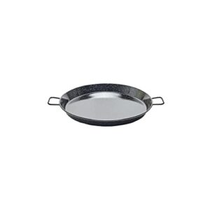 garcima 18-inch enameled steel paella pan, 46cm