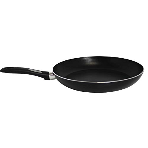 Mirro A7970784 Get A Grip Aluminum Nonstick 12-Inch Fry Pan / Saute Pan Cookware, Black