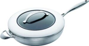 scanpan ctx 12 3/4 in. covered saute pan (65103200)