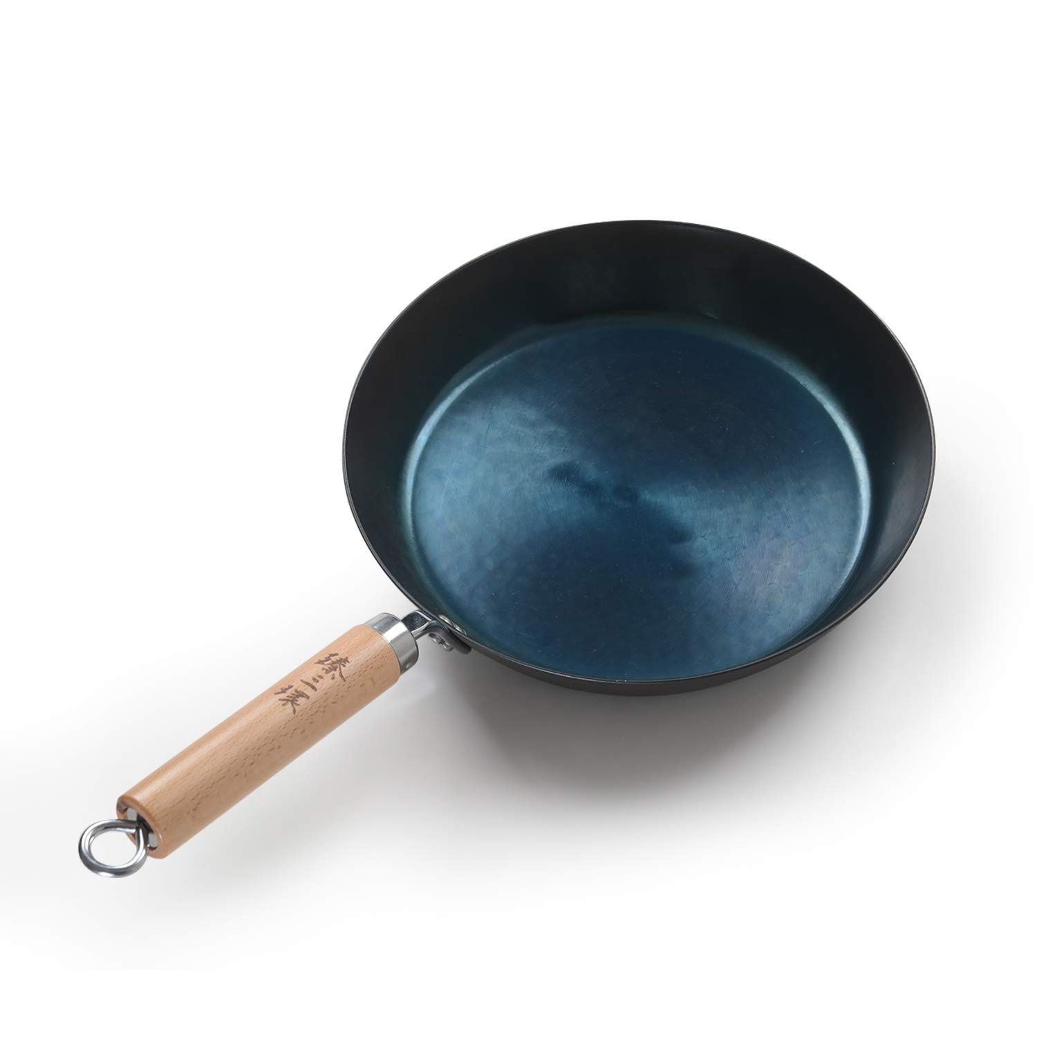 臻三环 ZhenSanHuan Toxin Free Teflon free Non Sticky Sauté Pans Fry Pans Omelete Pans (Seasoned 28CM/11'')