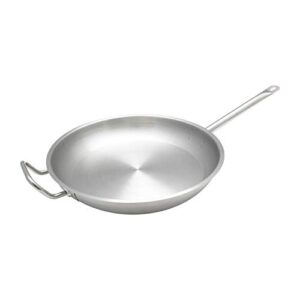 thunder group stainless steel fry pan, 14-inch