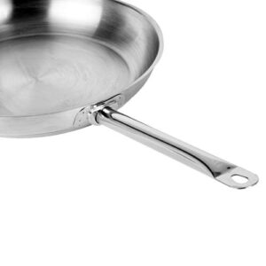 Thunder Group Stainless Steel Fry Pan, 14-Inch