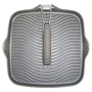 starfrit grill pan, 10"x10", w/foldable handle 030036-006-spec