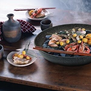 TECHEF - Infinity Collection/Frying Pan, Coated 4 times with the new Teflon Stone Coating with Ceramic Particles (PFOA Free) (12" grill pan)