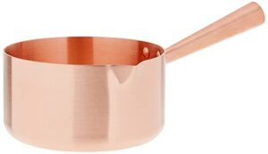 mauviel m'passion copper sugar & caramel sauce pan, 3.7-qt, made in france