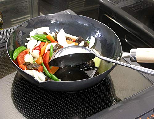 リバーライト(Riverlight) River Light Iron Stir Fry Pot, Old Type, Extreme 11.8 inches (30 cm), Wok