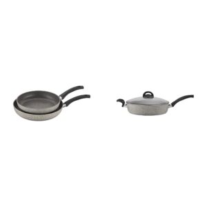 ballarini parma by henckels nonstick pot and pan set (2-pieces) parma by henckels 3.8-qt nonstick saute pan with lid