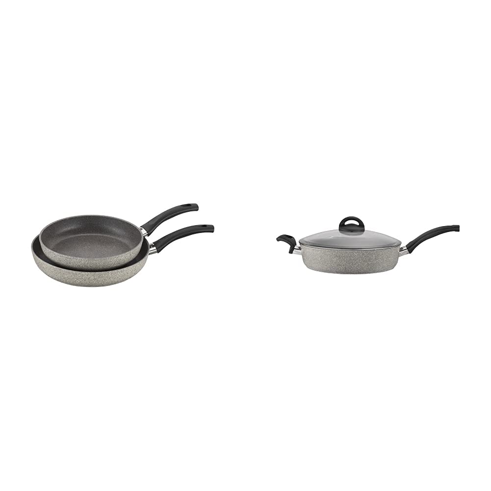 BALLARINI PARMA by HENCKELS Nonstick Pot and Pan Set (2-Pieces) Parma by HENCKELS 3.8-qt Nonstick Saute Pan with Lid