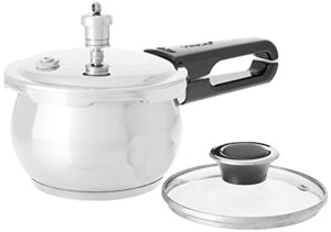 vinod 1.5l splendid plus handi stainless steel pressure cooker, 1.5-liter