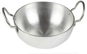 sahishnu online & marketing indian kadai,frying pan,aluminum indian kadai, aluminum kadai size no. 13