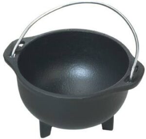 cast iron cauldron