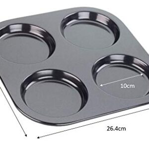 Tala Performance, Yorkshire Pudding Tin, Professional Gauge Carbon Steel with Whitford Eclipse Non-Stick Coating, Roasting and Cooking