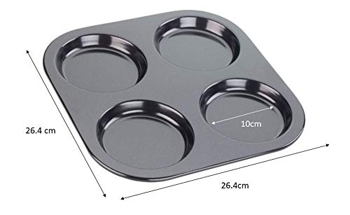 Tala Performance, Yorkshire Pudding Tin, Professional Gauge Carbon Steel with Whitford Eclipse Non-Stick Coating, Roasting and Cooking
