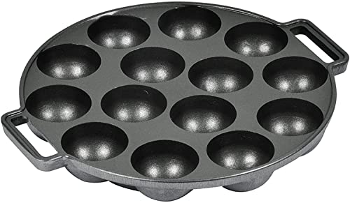 Pearl Metal D-6535 DECSEII Fluorine Processed Takoyaki Pan, 14 Holes