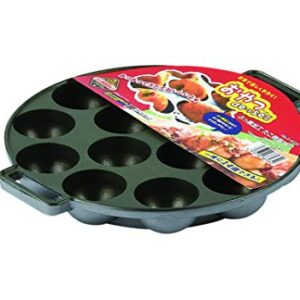 Pearl Metal D-6535 DECSEII Fluorine Processed Takoyaki Pan, 14 Holes