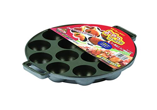 Pearl Metal D-6535 DECSEII Fluorine Processed Takoyaki Pan, 14 Holes