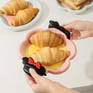 KYDco 2pcs Silicone Gloves, Two Finger Grip, Mini Gloves, Saucepan Holder, Microwave Frying Pan, Anti Scalding Gloves,A