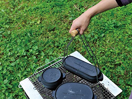 Snow Peak Micro Cast Iron Lifter - Perfect Tool for your Snow Peak Micro Cast Iron Dutch Oven