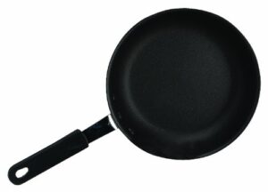 crestware 7-1/2-inch teflon fry pan with dupont coating with stay cool handle withstand heat up to 450f, medium, silver