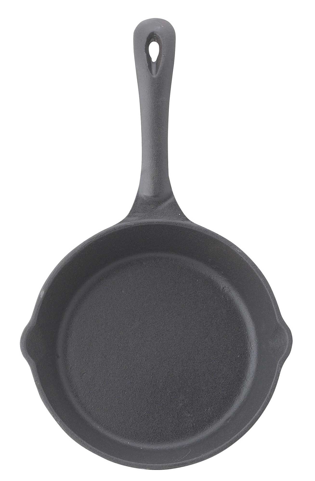 Winco Cast Iron Skillet, 6-1/2-Inch,Black