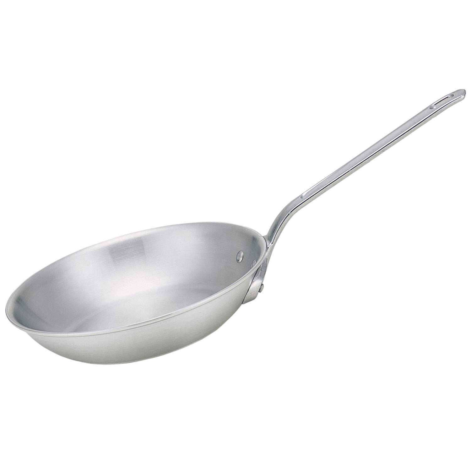 北陸アルミニウム(Hokuriku Alumi) HOKUA AHLS203 Meister Commercial IH BC Frying Pan, 9.4 inches (24 cm)