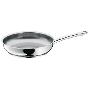 wmf frying pan uncoated Ø 20cm profi made in germany pouring rim stainless steel handle cromargan stainless steel suitable for induction dishwasher-safe