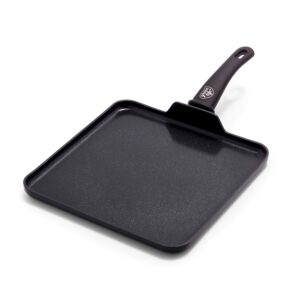 GreenLife 11" Griddle Pan + 12" Frying Pan Bundle | Healthy Ceramic Nonstick Cookware | PFAS-Free