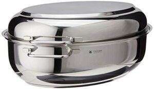 wmf stainless steel deep oval roasting pan, 16-1/4-inch