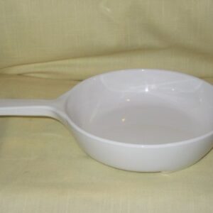 Vintage Corning Ware 7 Inch Microwave Browning Dish Skillet w/ Handle MW-83-B