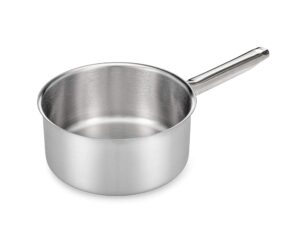 matfer bourgeat excellence sauce pan without lid, 6 1/4-inch, gray