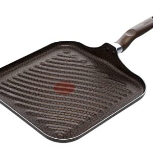 IMUSA USA 10.5" Talent Master Deluxe Grill Pan with Thermal Signal Technology