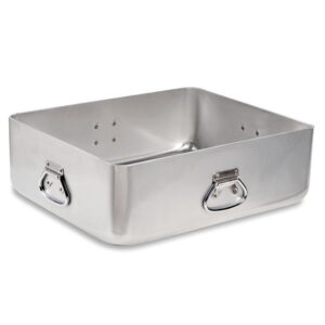 vollrath - roasting pan, aluminum 20 7/8" x 17 3/8" x 7" - 68391