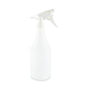 Boardwalk BWK00024 24 oz. Embossed Spray Bottle - Clear (24/Carton)