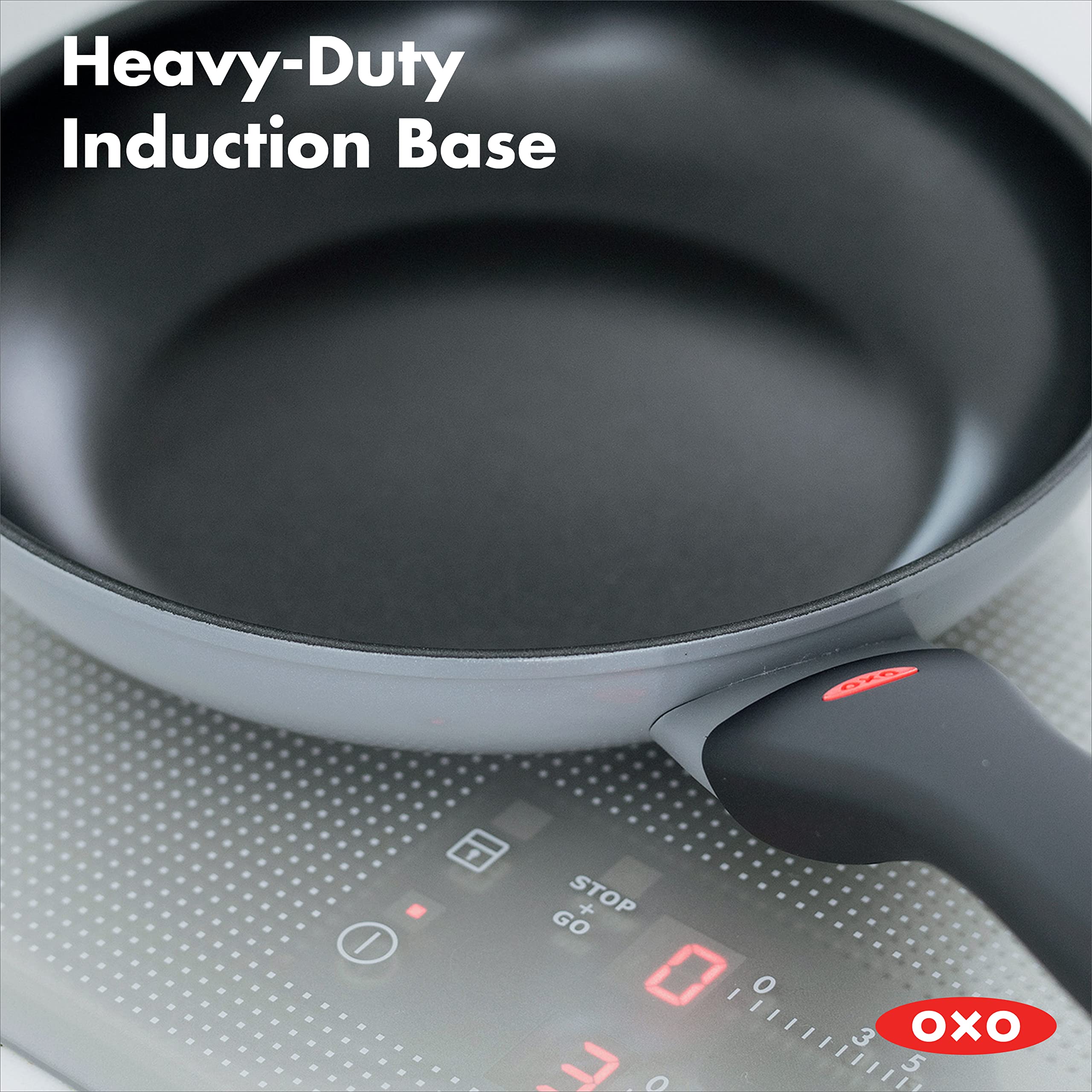 OXO Softworks Non-Stick 20 cm Frying Pan, Induction Safe, Black