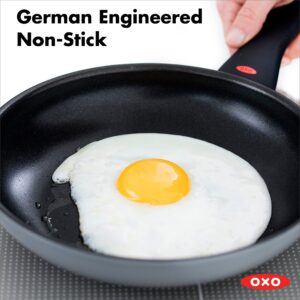 OXO Softworks Non-Stick 20 cm Frying Pan, Induction Safe, Black