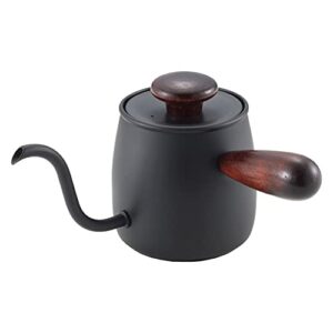 miyazaki seisakusho mco-6 miyacoffee drip pot, for one cup, 0.1 fl oz (0.4 l), not direct fire, mahogany