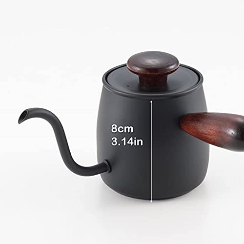 Miyazaki Seisakusho MCO-6 Miyacoffee Drip Pot, For One Cup, 0.1 fl oz (0.4 L), Not Direct Fire, Mahogany