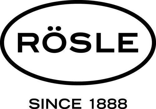 Rösle 25164 Enameled Cast Iron Frying Pan with Two Handles, 11-Inch