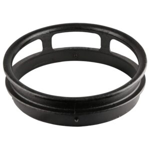 leyso 13” diameter 3 opening cast iron rim to replace the worn out wok ring for chinese wok range (13" cast iron)