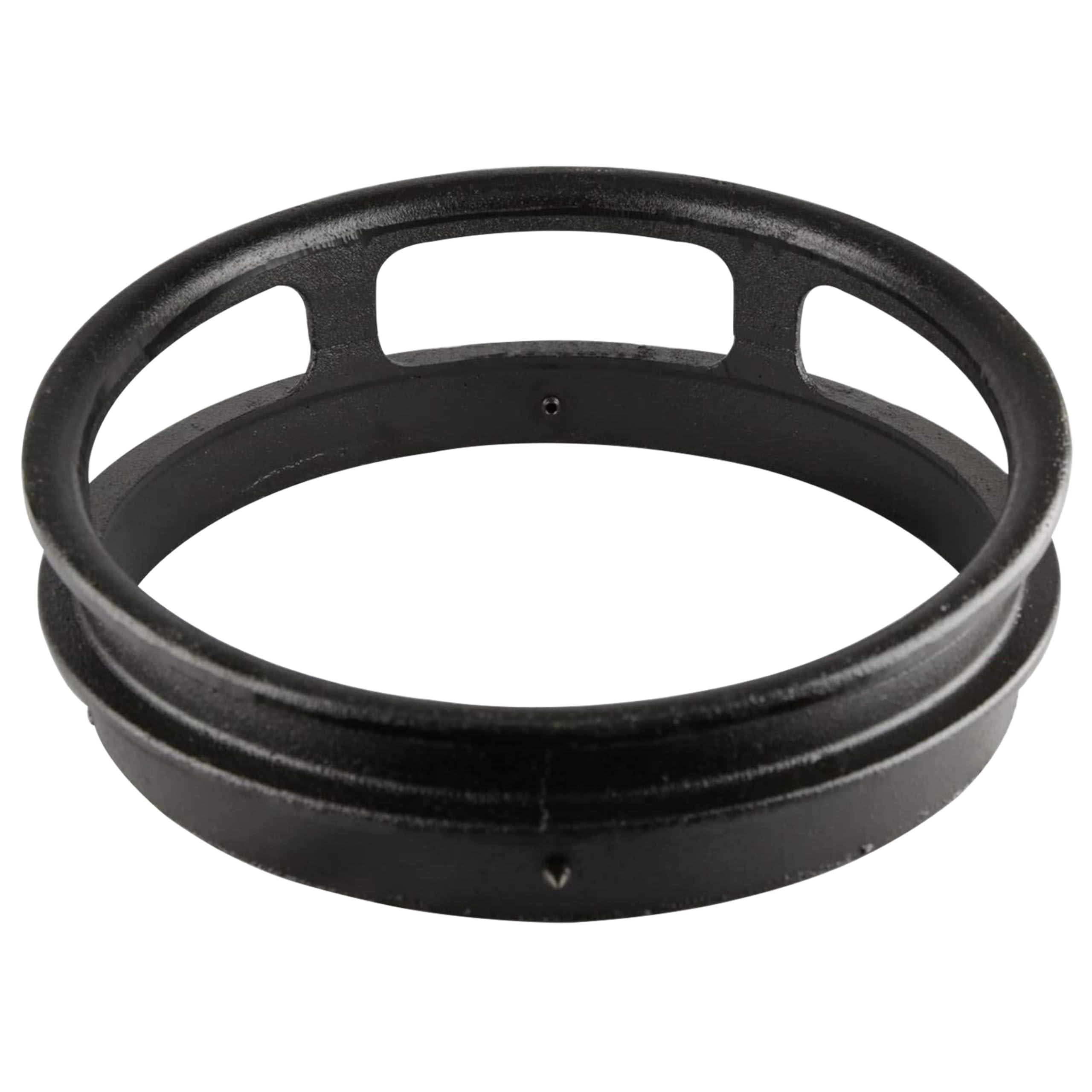 Leyso 13” Diameter 3 Opening Cast Iron Rim to Replace the Worn Out Wok Ring for Chinese Wok Range (13" Cast Iron)