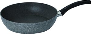 ballarini 75001-778 ferrara deep frying pan, 11.0 inches (28 cm), frying pan, compatible with induction and gas stoves, granitium 5-layer coating, made in italy
