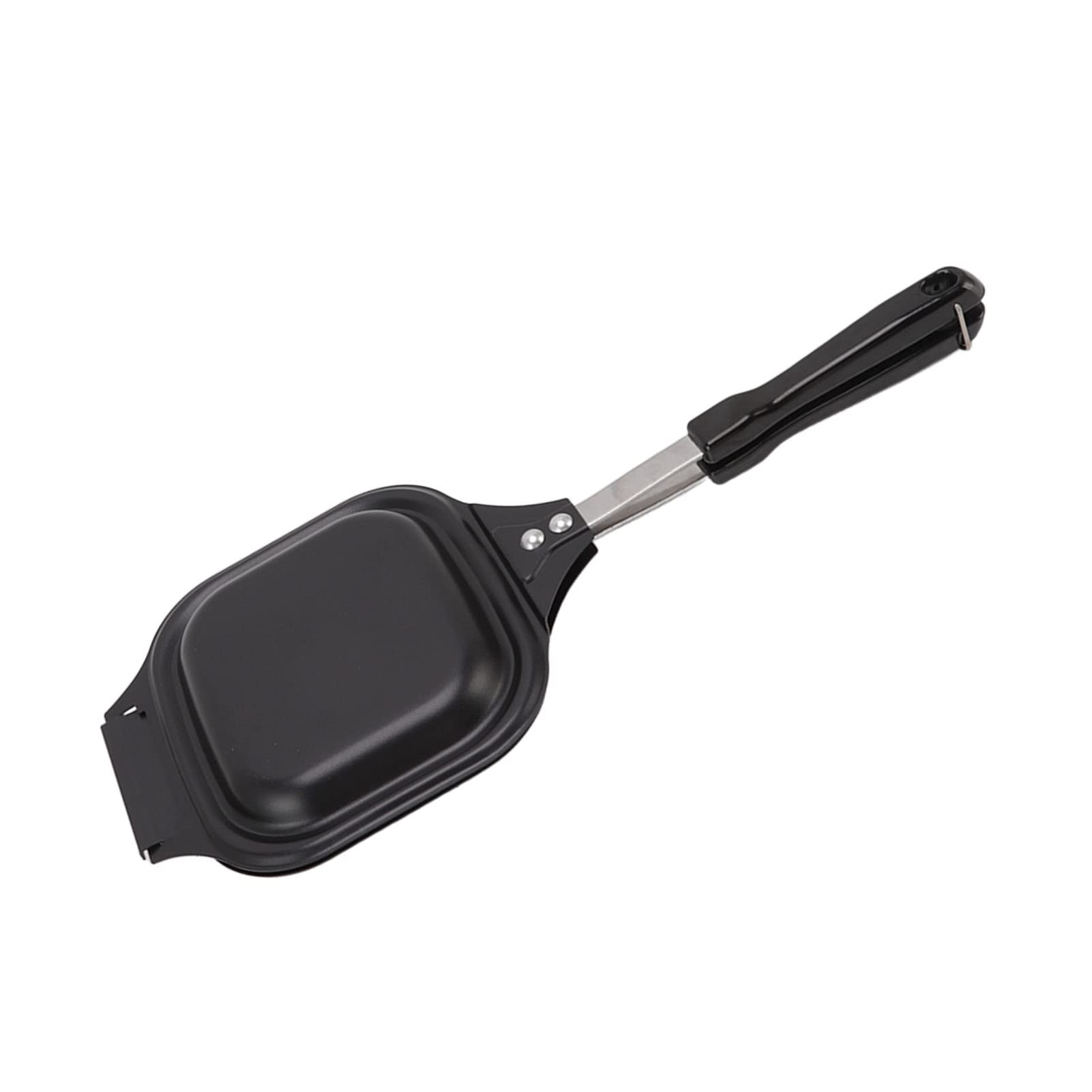 TOPINCN Frying Pan, Double Sided Aluminum Alloy Even Heating Pancake Pan, Home Kitchen Egg Bacon Steak Frying Pan Pancake Cookware