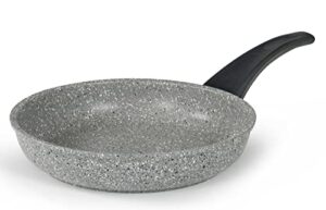 flonal dura induction frying pan stone effect aluminum, medium, clear